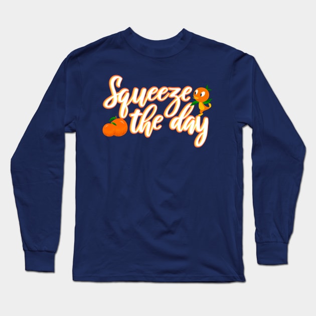 Squeeze the day Orange Bird Long Sleeve T-Shirt by Salty Crew